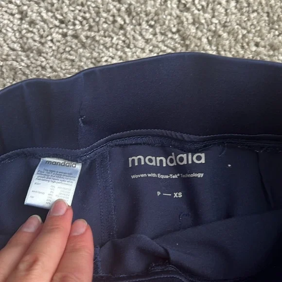 Mandala Navy Blue Scrub Jogger Pants - Picture 3 of 5